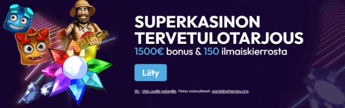 Superkasino bonus