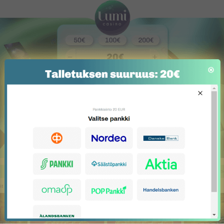 Lumi Casino talletus